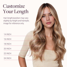 GOO GOO Tape in Hair Extensions displayed on a flat surface