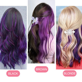 GOO GOO Tape in Hair Extensions displayed with extra tapes