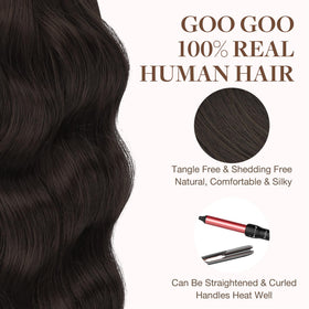 GOO GOO Tape in Hair Extensions in a salon setting