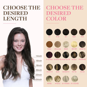 GOO GOO Tape in Hair Extensions in a stylish setting
