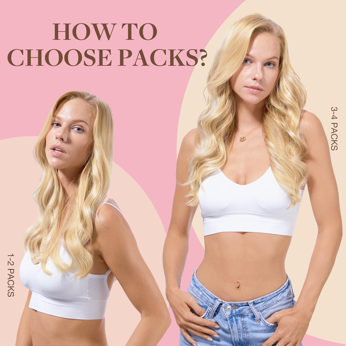 GOO GOO Tape in Hair Extensions in natural light