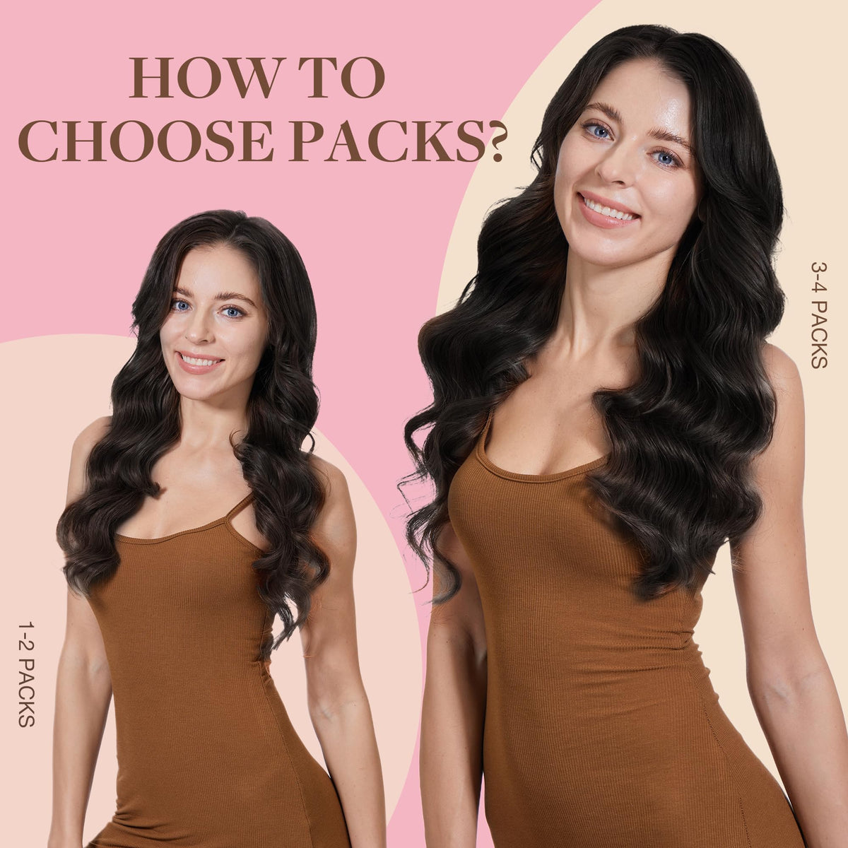 GOO GOO Tape in Hair Extensions in natural light