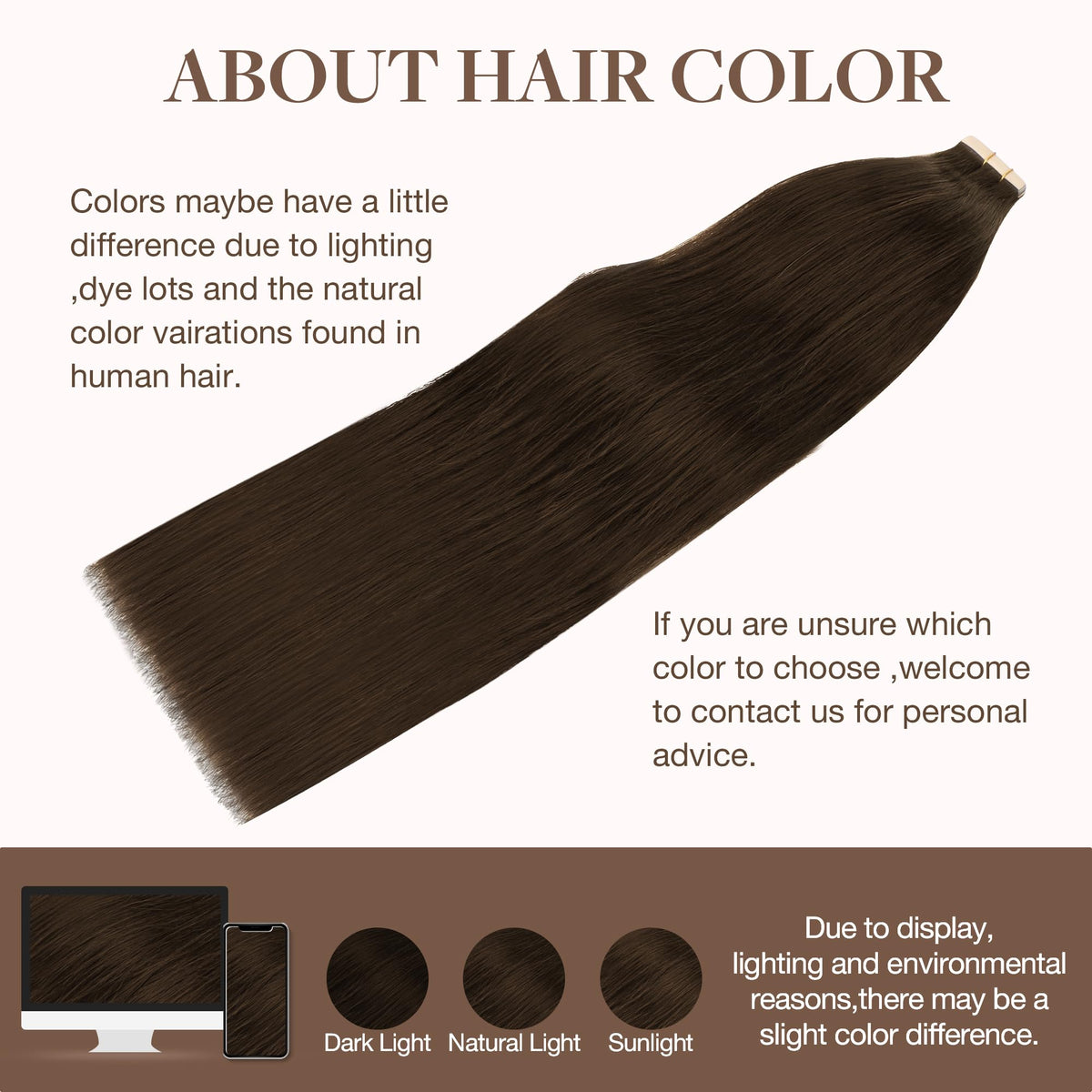 GOO GOO Tape in Hair Extensions in packaging