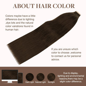 GOO GOO Tape in Hair Extensions in packaging