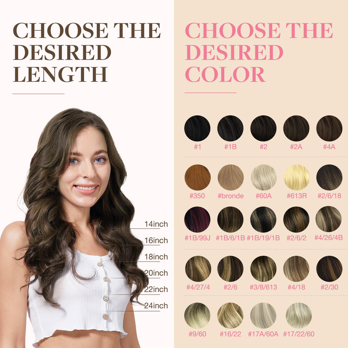 GOO GOO Tape in Hair Extensions installation process