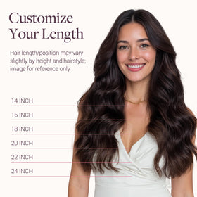 GOO GOO Tape In Hair Extensions installation process