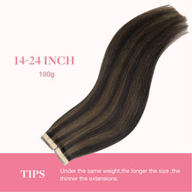 GOO GOO Tape in Hair Extensions on a flat surface