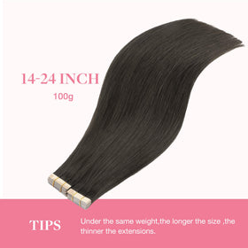 GOO GOO Tape in Hair Extensions packaging with 40 pieces