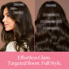 GOO GOO Tape in Hair Extensions showing secure fit
