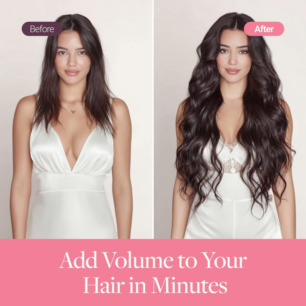 GOO GOO Tape in Hair Extensions styled in a braid