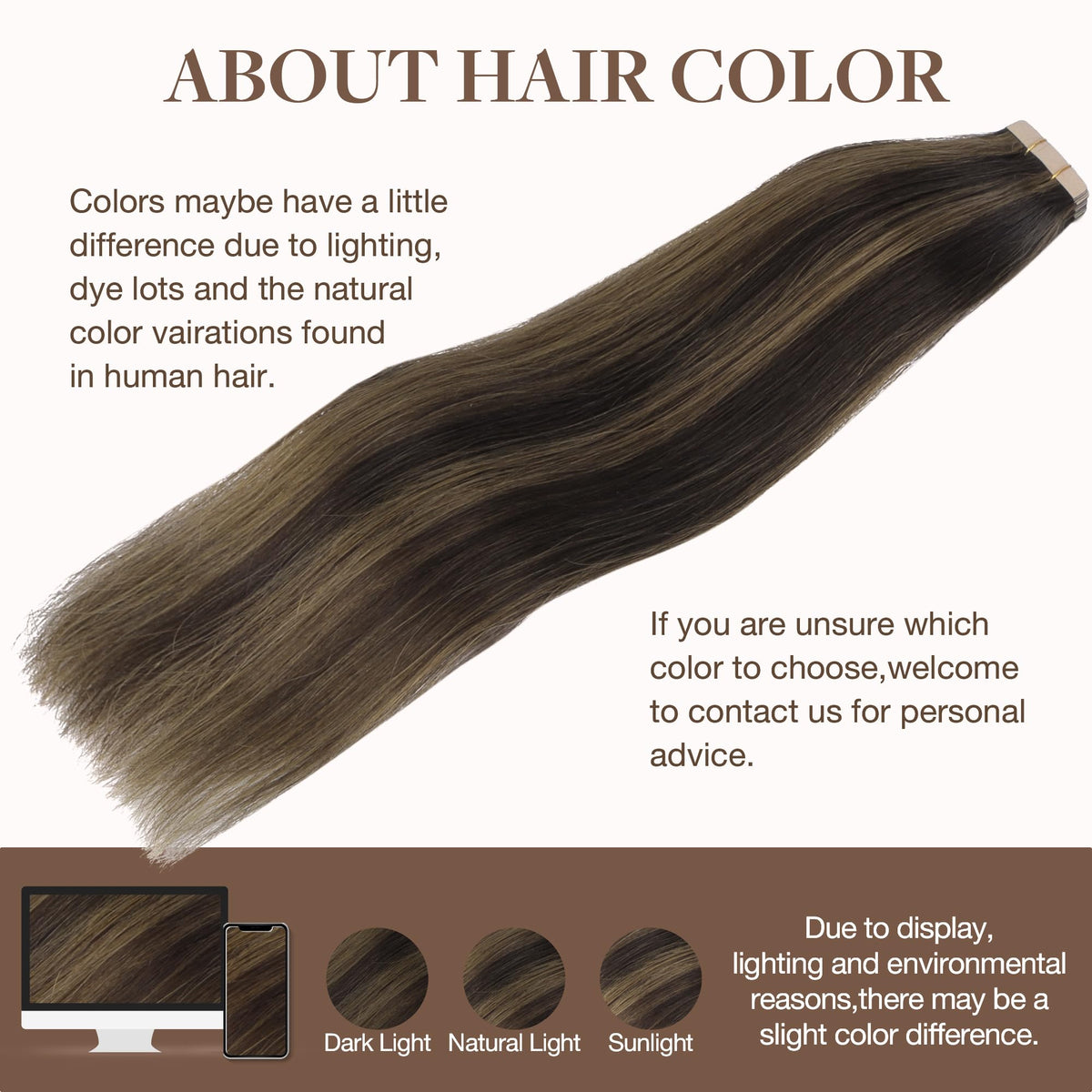 GOO GOO Tape in Hair Extensions styling options