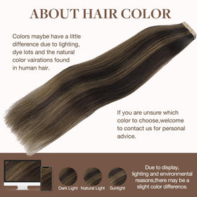 GOO GOO Tape in Hair Extensions styling options