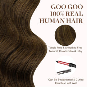 GOO GOO Tape in Hair Extensions with care instructions