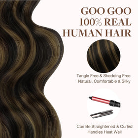 GOO GOO Tape in Hair Extensions with care instructions