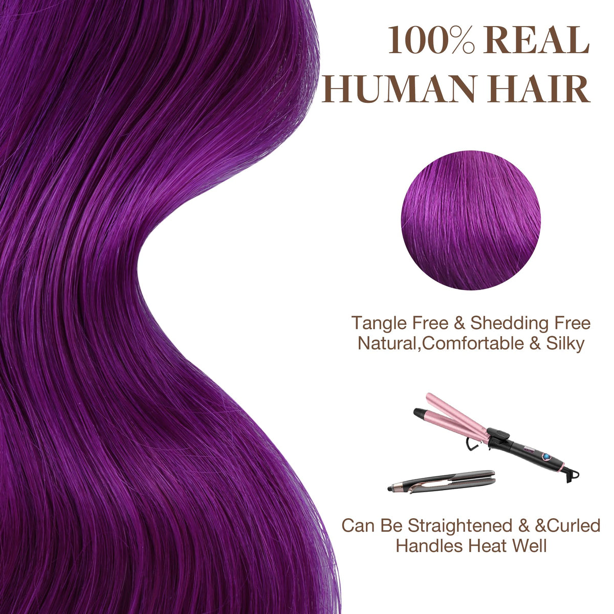 GOO GOO Tape in Hair Extensions with extra tapes included