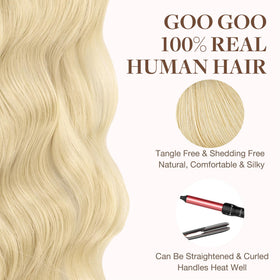GOO GOO Tape in Hair Extensions with styling tools