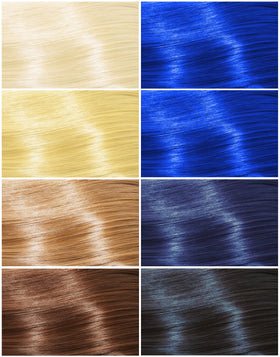 Good Dye Young Blue Ruin hair colour application process