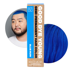 Good Dye Young Blue Ruin hair colour front view