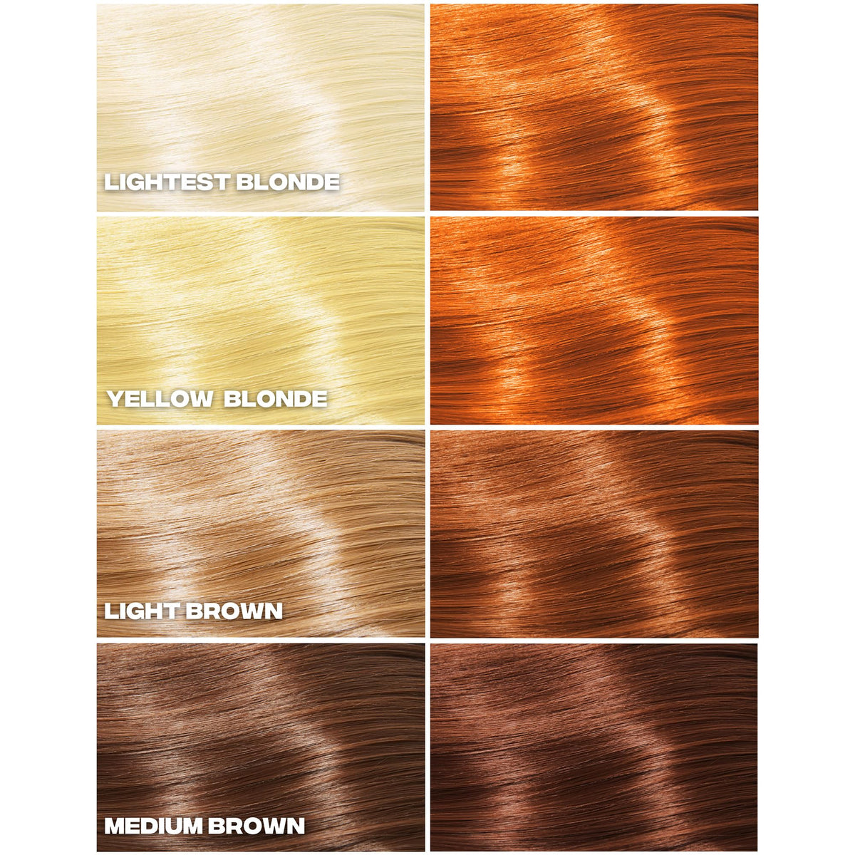 Good Dye Young Copper Orange hair dye application process
