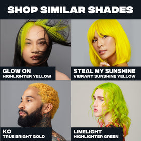 Good Dye Young Glow On Yellow hair colour lifestyle scene