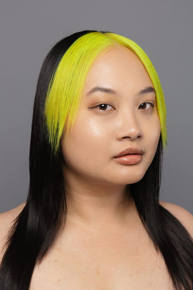 Good Dye Young Glow On Yellow hair colour packaging side view
