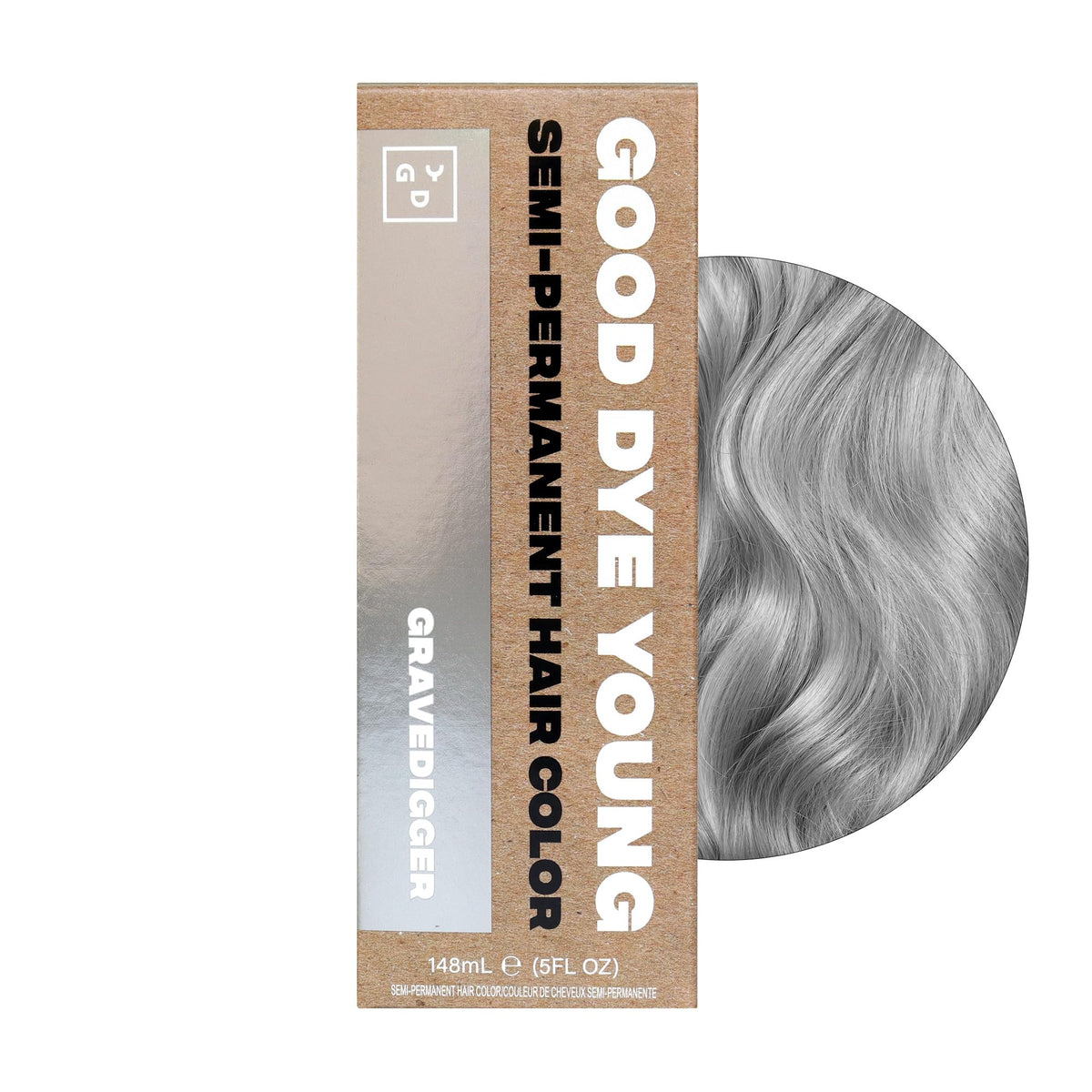 Good Dye Young Gravedigger Silver hair colour with essential oil ingredients