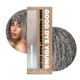 Good Dye Young Gravedigger Silver hair dye on a light blonde hair