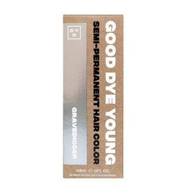 Good Dye Young Gravedigger Silver semi-permanent hair colour front view