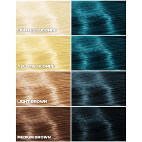 Good Dye Young hair dye application process with gloves