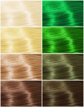 Good Dye Young Kowabunga green hair dye application