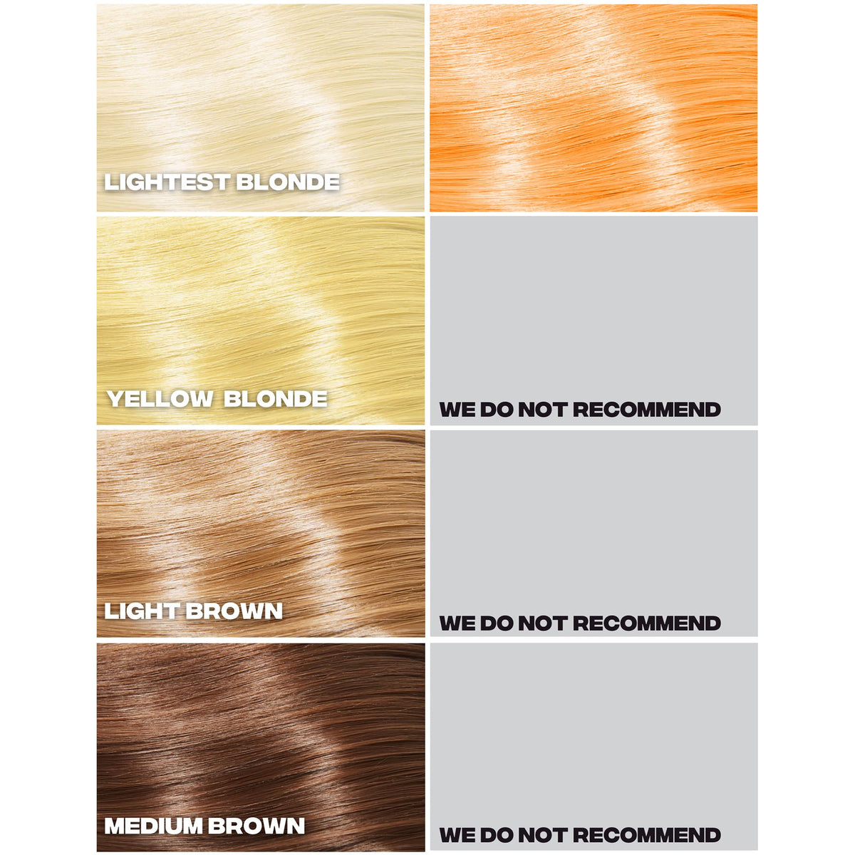 Good Dye Young Peach Fuzz Hair Dye back view with ingredients
