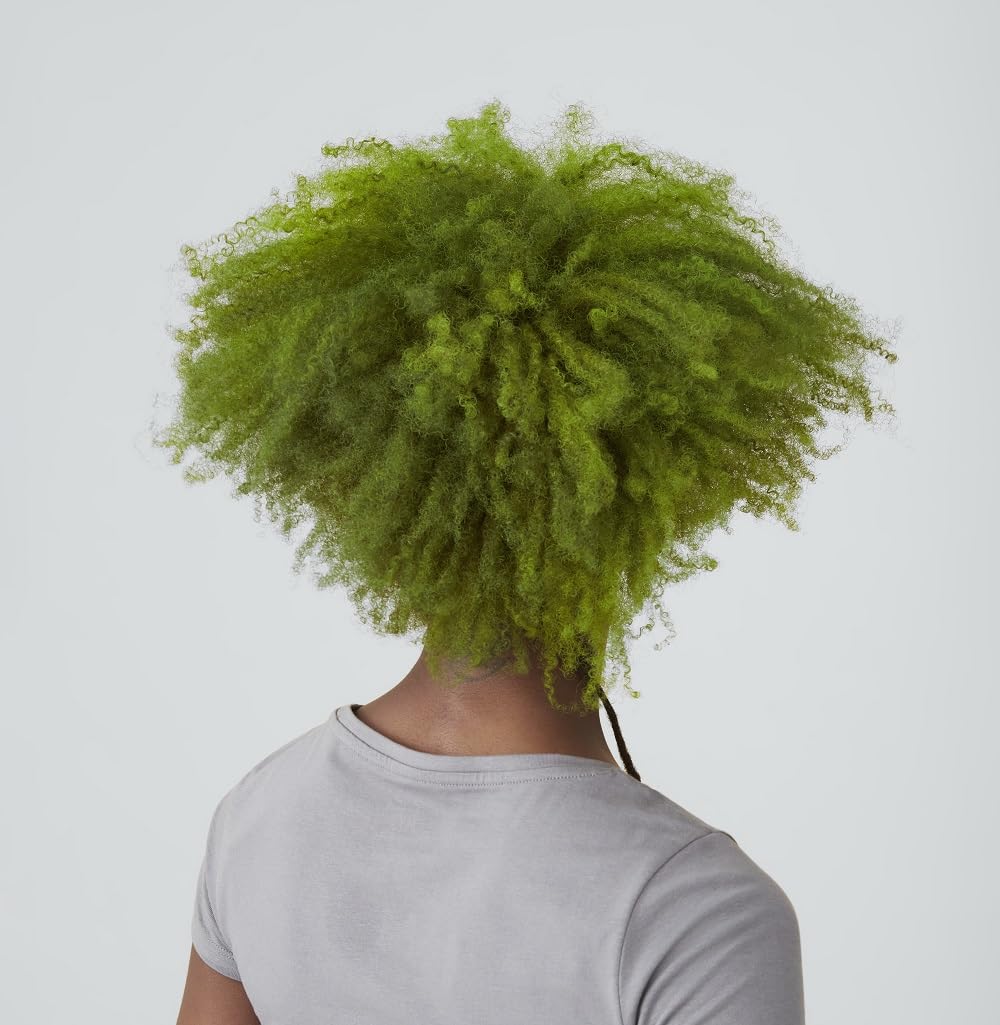 Good Dye Young Semi-Permanent Green Hair Dye Devil's Ivy with gloves