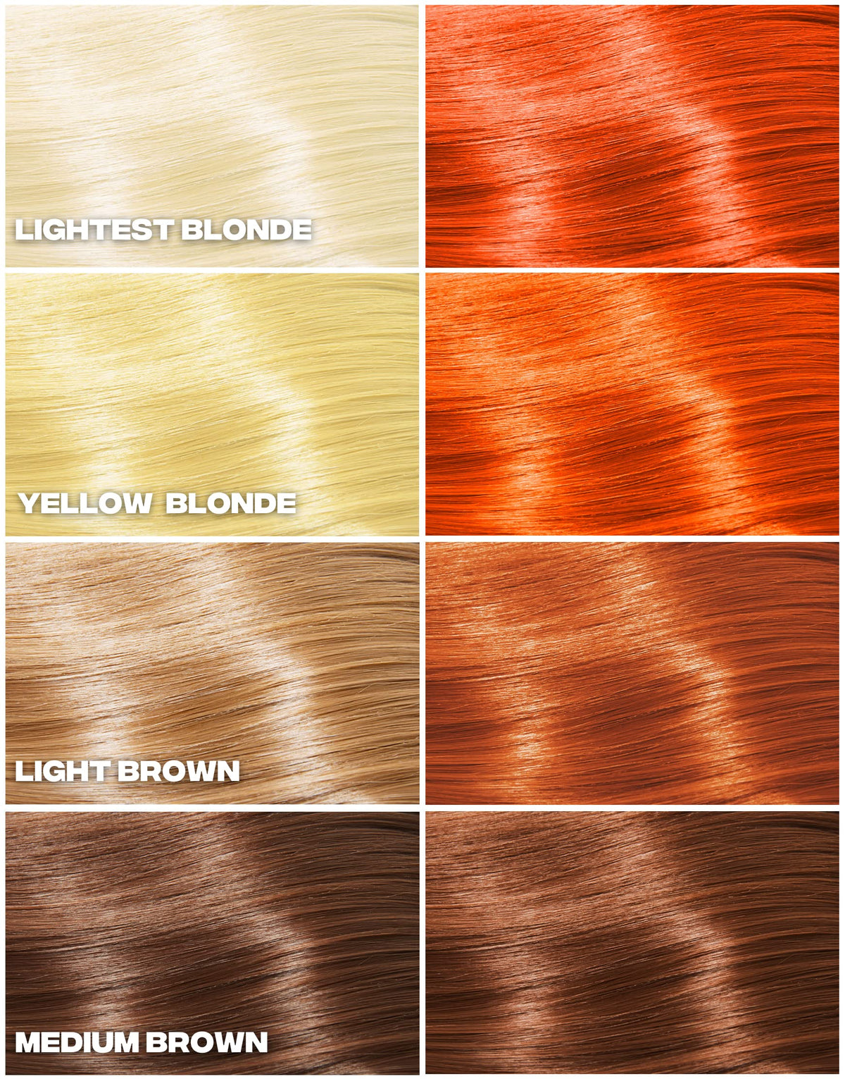 Good Dye Young Semi-Permanent Orange Hair Dye Riot application process