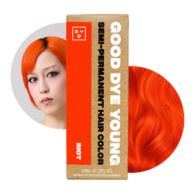 Good Dye Young Semi-Permanent Orange Hair Dye Riot front view