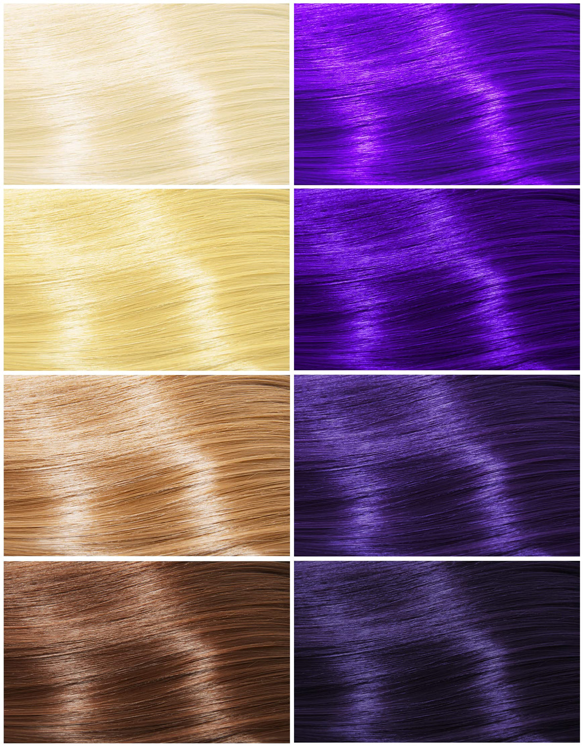 Good Dye Young Semi Permanent Purple Hair Colour application tools