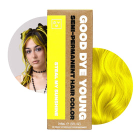 Good Dye Young Semi-Permanent Yellow Hair Dye 5 FL OZ front view