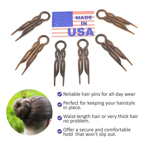 Good Hair Days Magic-Grip Hairpins on a table with instructions