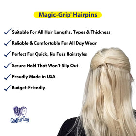 Good Hair Days Magic-Grip Hairpins packaging front view