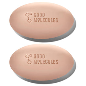 Good Molecules Clarify and Cleanse Bar front view, pack of 2