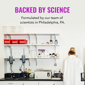 Good Molecules Clarify and Cleanse Bar on a bathroom counter
