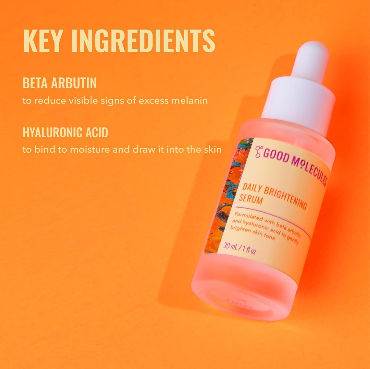 Good Molecules Daily Brightening Serum bottle close-up