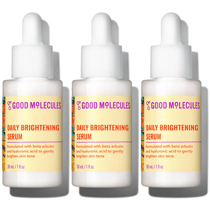 Good Molecules Daily Brightening Serum Pack of 3 front view