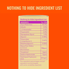 Good Molecules Daily Brightening Serum with hyaluronic acid highlighted