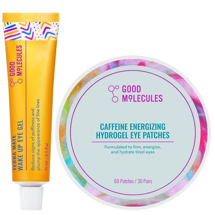 Good Molecules Energizing Eye Set with Yerba Mate Gel and Caffeine Patches
