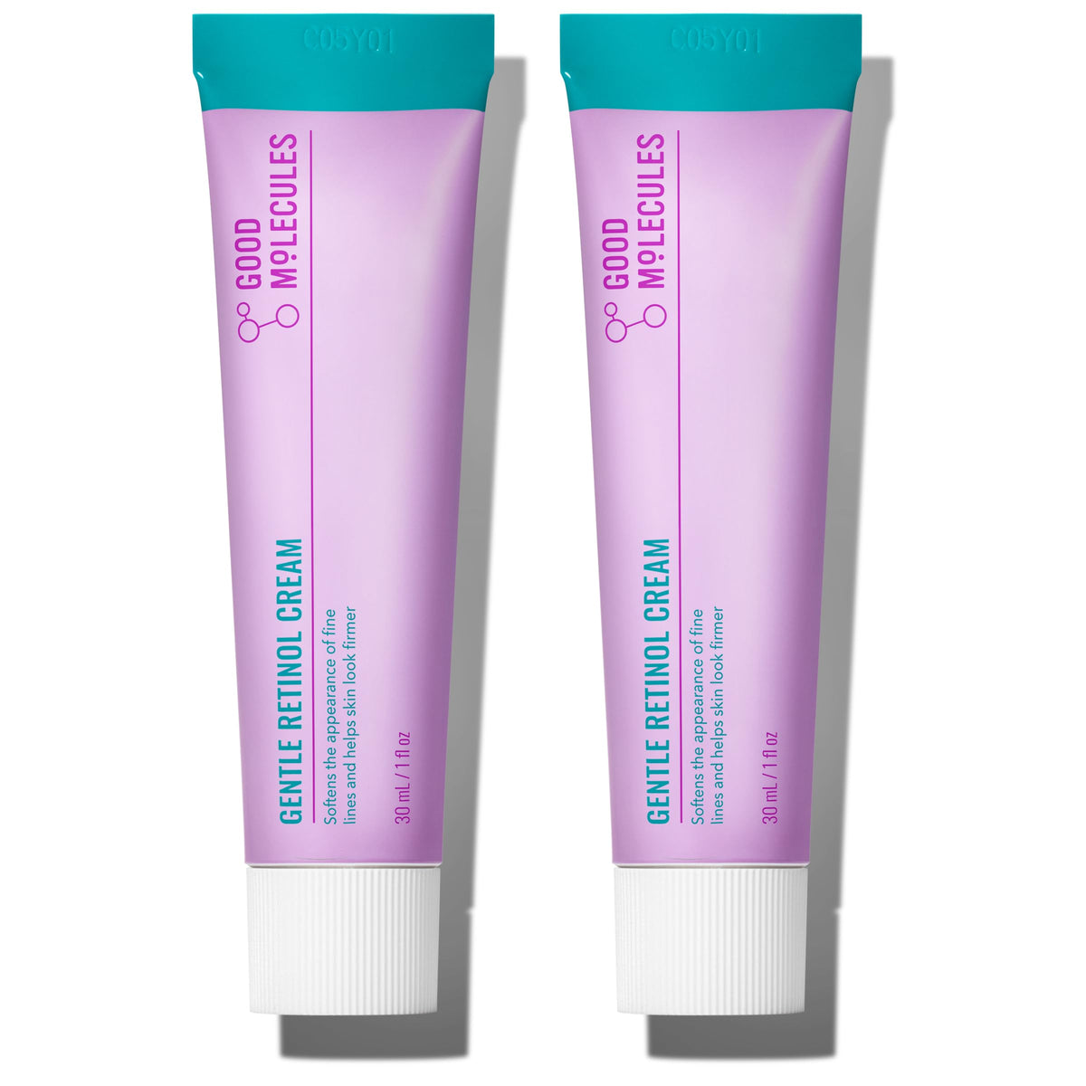 Good Molecules Gentle Retinol Cream front view, pack of 2