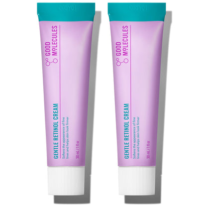 Good Molecules Gentle Retinol Cream front view, pack of 2
