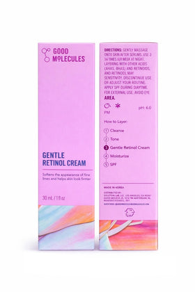 Good Molecules Gentle Retinol Cream with natural oils