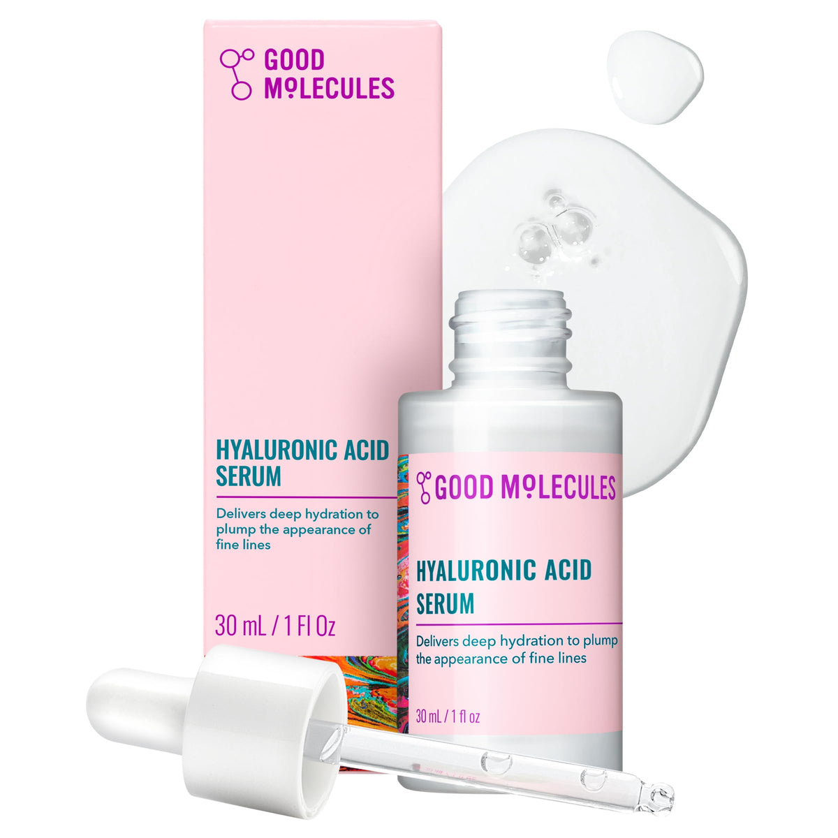 Good Molecules Hyaluronic Acid Serum 1 fl oz front view