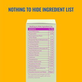 Good Molecules Lightweight Daily Moisturizer back view packaging