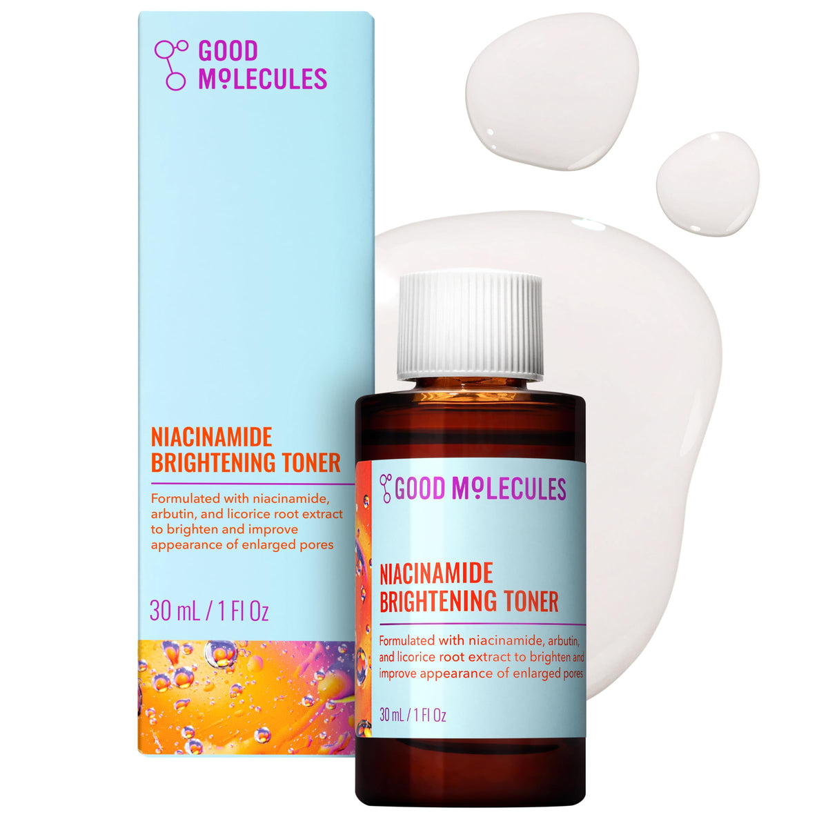 Good Molecules Niacinamide Brightening Toner 1 fl oz front view
